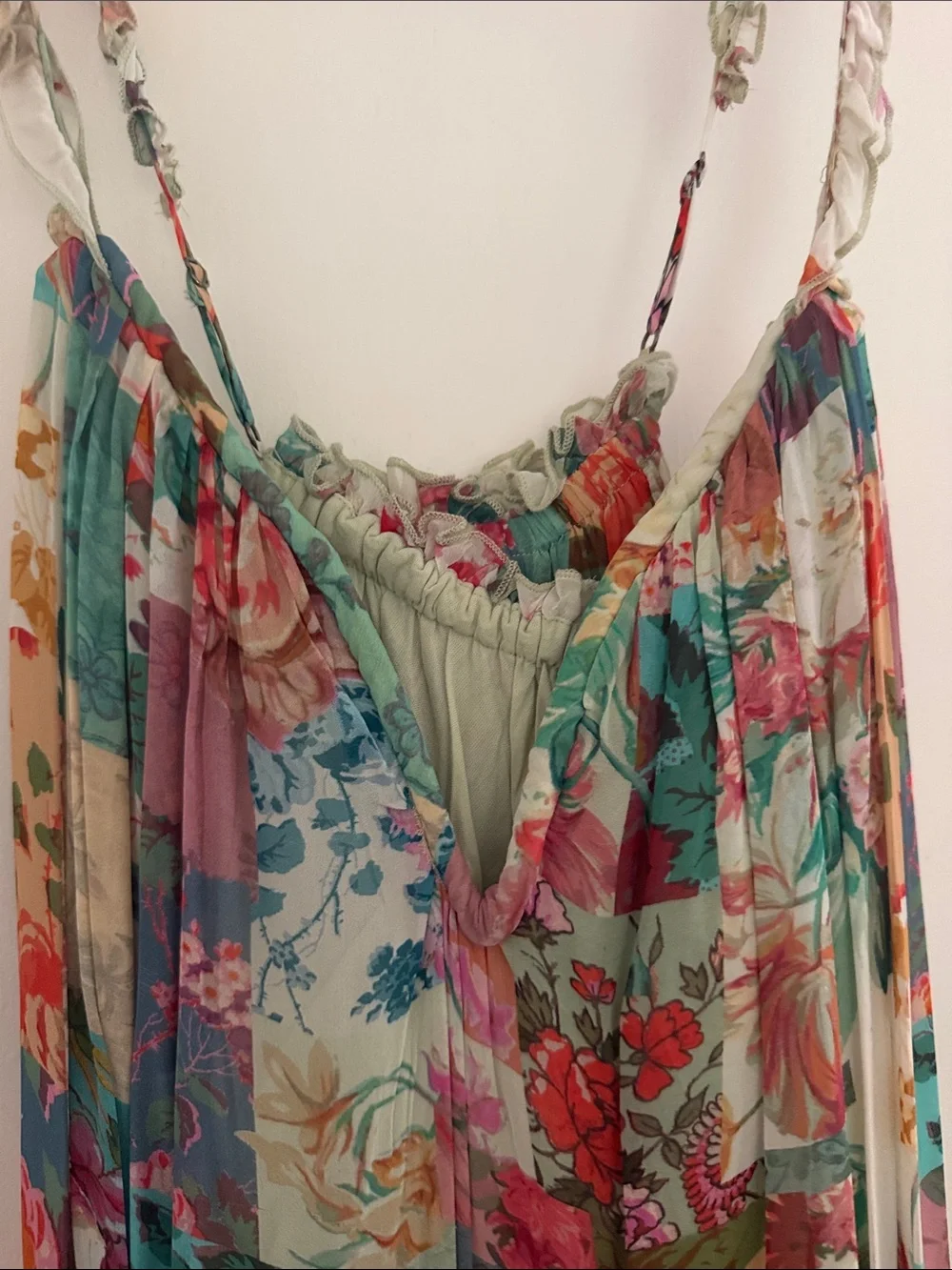 Anthropologie Multi-Color Floral Maxi Dress